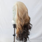 Ombre Blonde Body Wave Lace Front Wig - HairNjoy