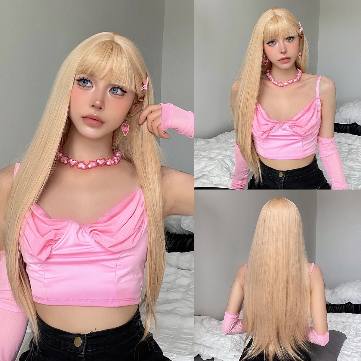 Ombre Blonde Cosplay Wig - HairNjoy