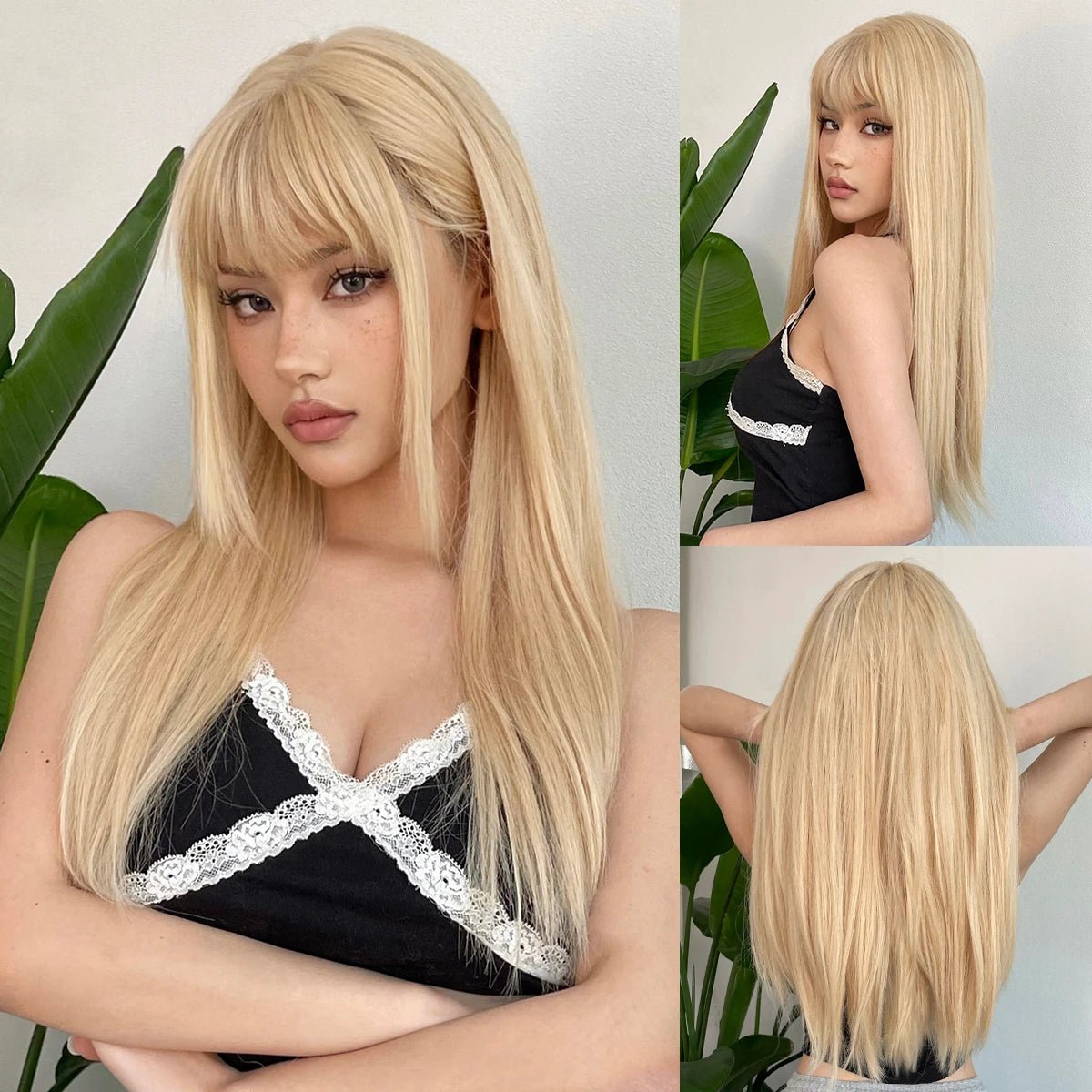 Ombre Blonde Cosplay Wig - HairNjoy