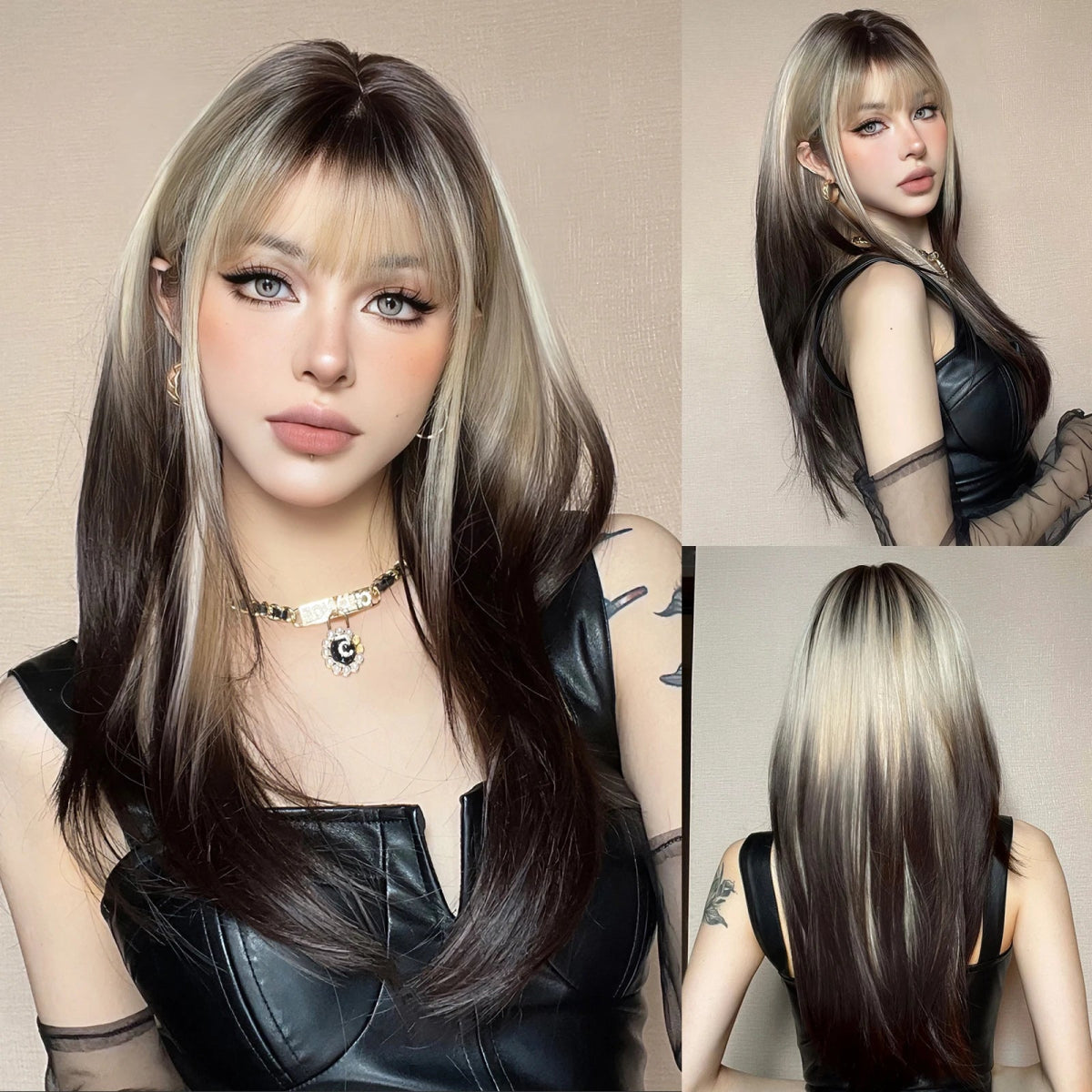 Ombre Blonde Cosplay Wig - HairNjoy