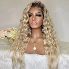 Ombre Blonde Deep Wave Wigs - HairNjoy