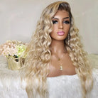 Ombre Blonde Deep Wave Wigs - HairNjoy