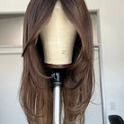 Ombre Brown Silk Lace Wig - HairNjoy