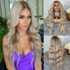 Ombre Elegant Long Wavy Hair - HairNjoy