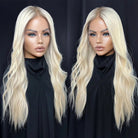 Ombre Platinum Blonde Full Lace Wig - HairNjoy