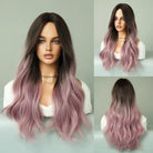 Ombre Purple Lace Front Wig - HairNjoy