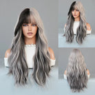 Ombre Purple Lace Front Wig - HairNjoy