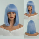 Pink Silver Bob Wig - HairNjoy