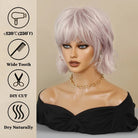 Pink Silver Bob Wig - HairNjoy