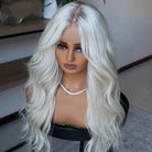 Platinum Blonde Body Wave Wig - HairNjoy