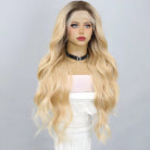 Platinum Blonde Lace Front Wig - HairNjoy