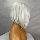 Platinum Blonde Short Bob Wig - HairNjoy