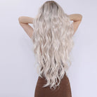 Platinum Light Coffee Gradient Wig - HairNjoy