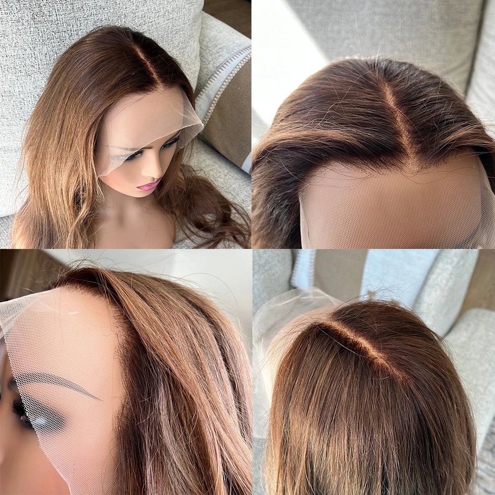 Premium Human Hair Slight Wavy HD Lace Wig - HairNjoy