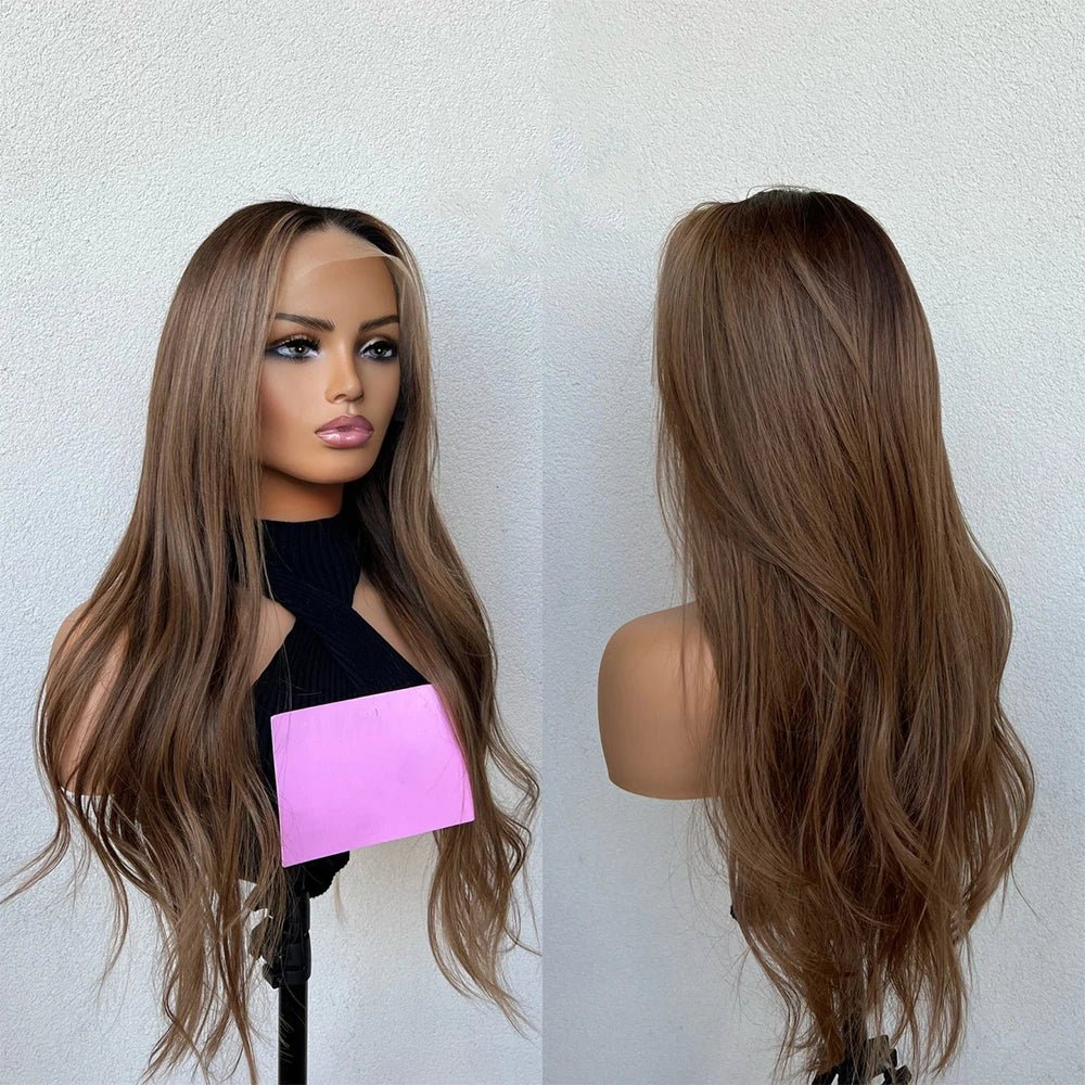 Premium Human Hair Slight Wavy HD Lace Wig - HairNjoy