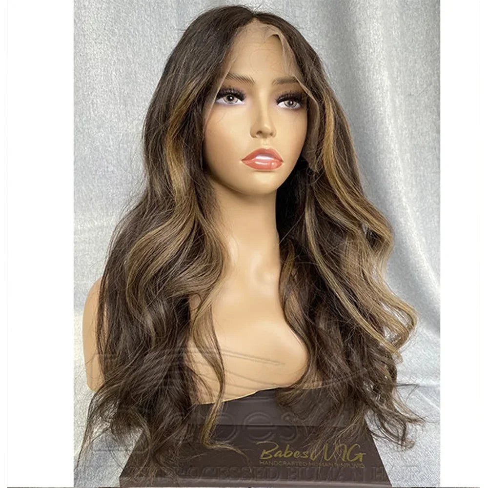 Preplucked Brown Body Wave Wig - HairNjoy