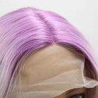 Purple Ombre Gradient Long Wavy Wig - HairNjoy