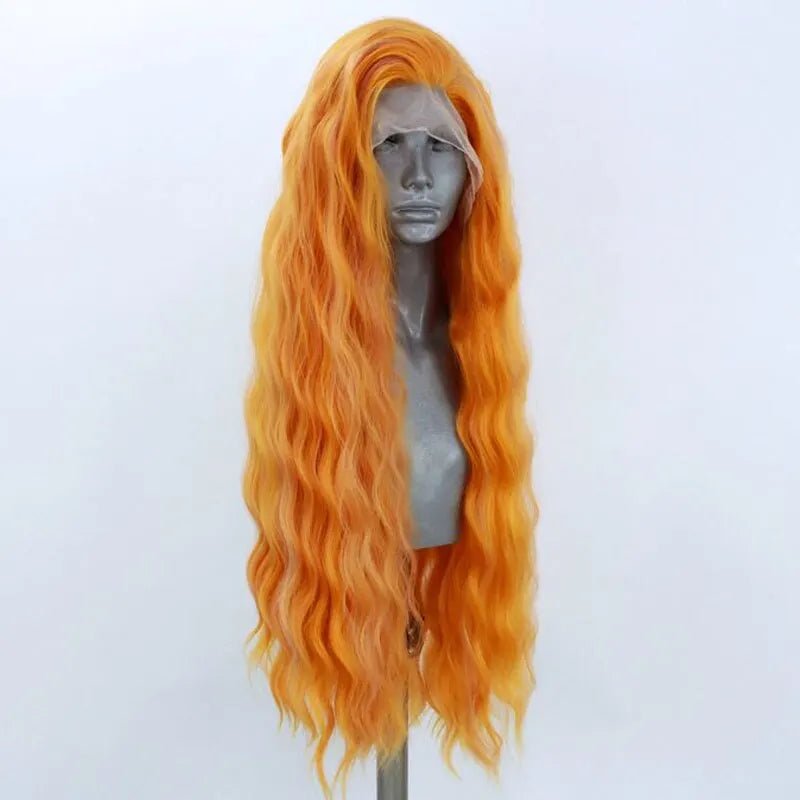Radiant Orange Synthetic Wig Collection - HairNjoy