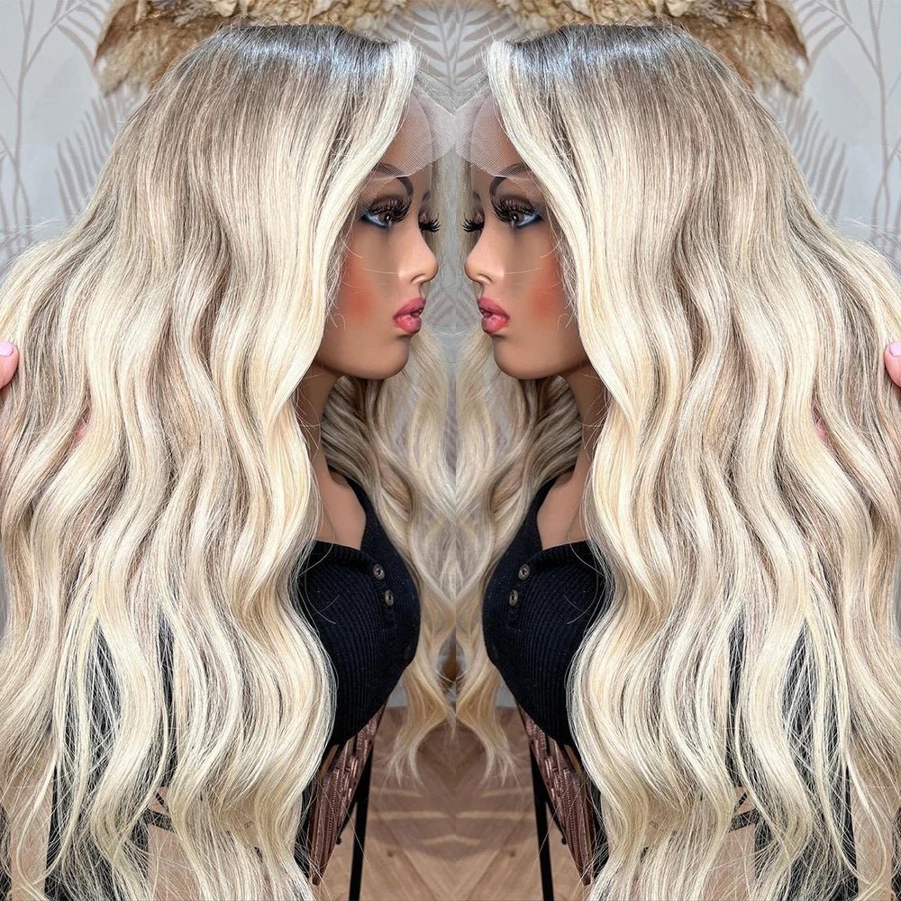 Real Virgin Brazillian Human Hair Full Lace Wig - HairNjoy