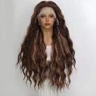 Reddish Brown Gradient Lace Front Wig - HairNjoy