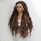 Reddish Brown Highlight Party Wig - HairNjoy