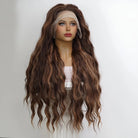 Reddish Brown Highlight Party Wig - HairNjoy