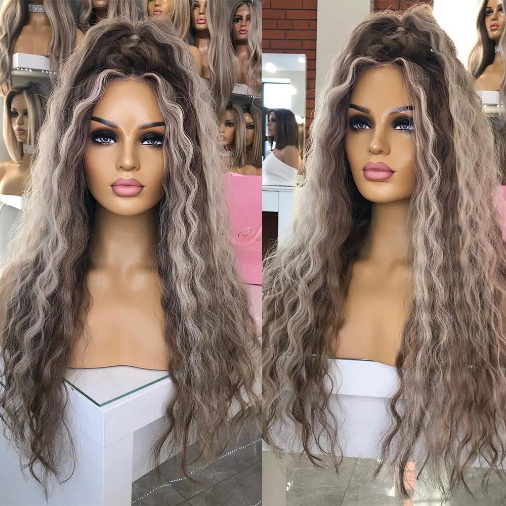 Remy Human Hair Full Lace Highlights Wig - HairNjoy