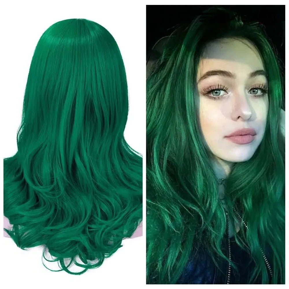 Sensational Strands Green Wig - HairNjoy