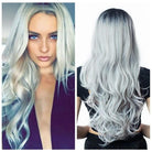 Sensational Strands Ombre Grey Wig - HairNjoy