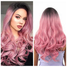 Sensational Strands Ombre Pink Wig - HairNjoy