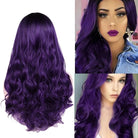 Sensational Strands Purple Wig - HairNjoy