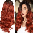 Sensational Strands Red Orange Wig - HairNjoy