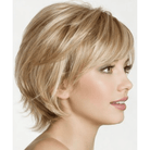 Short Light Blonde Straight Wig - HairNjoy