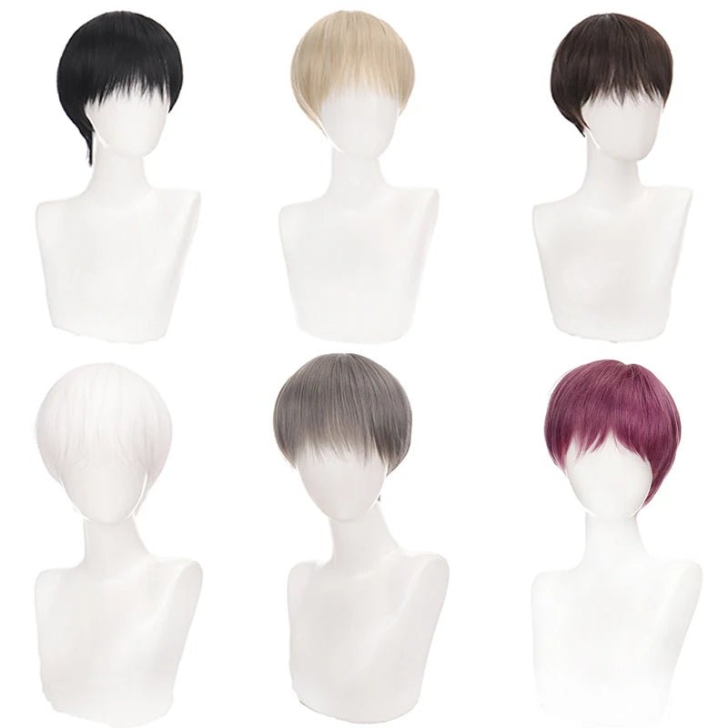 Short Straight Bangs Wig - HairNjoy