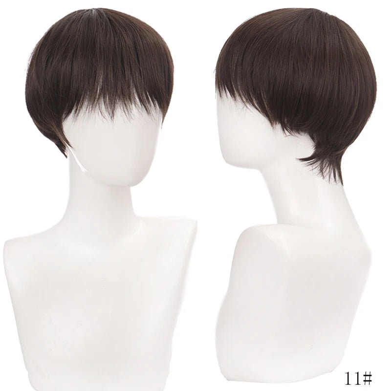 Short Straight Bangs Wig - HairNjoy