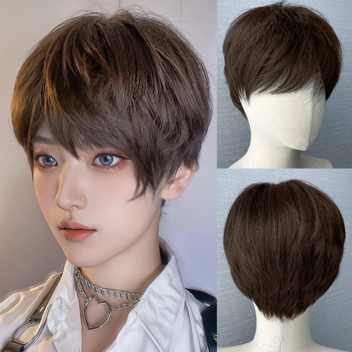 Short Straight Cosplay Wig - HairNjoy