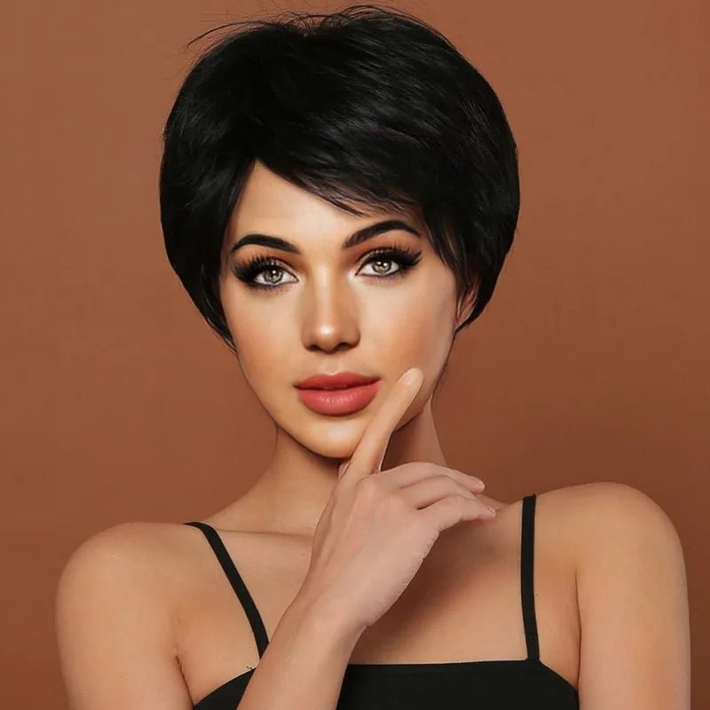 Short Straight Side - Part Wig - HairNjoy