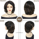 Short Wavy Wig with Bangs - HairNjoy