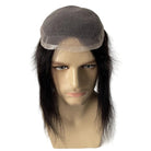 Silky Straight Lace Toupee - HairNjoy