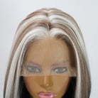 Silver and Brown Lace Front Wig - HairNjoy