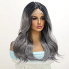 Smoke Grey Lace Front Wig - HairNjoy