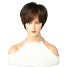 Soft Straight Lace Wig with Bangs - HairNjoy