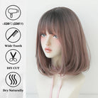 Straight Bob Synthetic Wig - HairNjoy