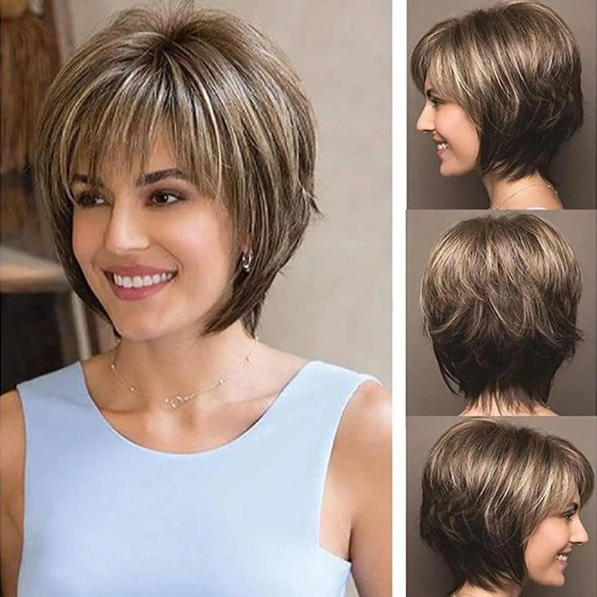 Straight Pixie Cut Wig - HairNjoy