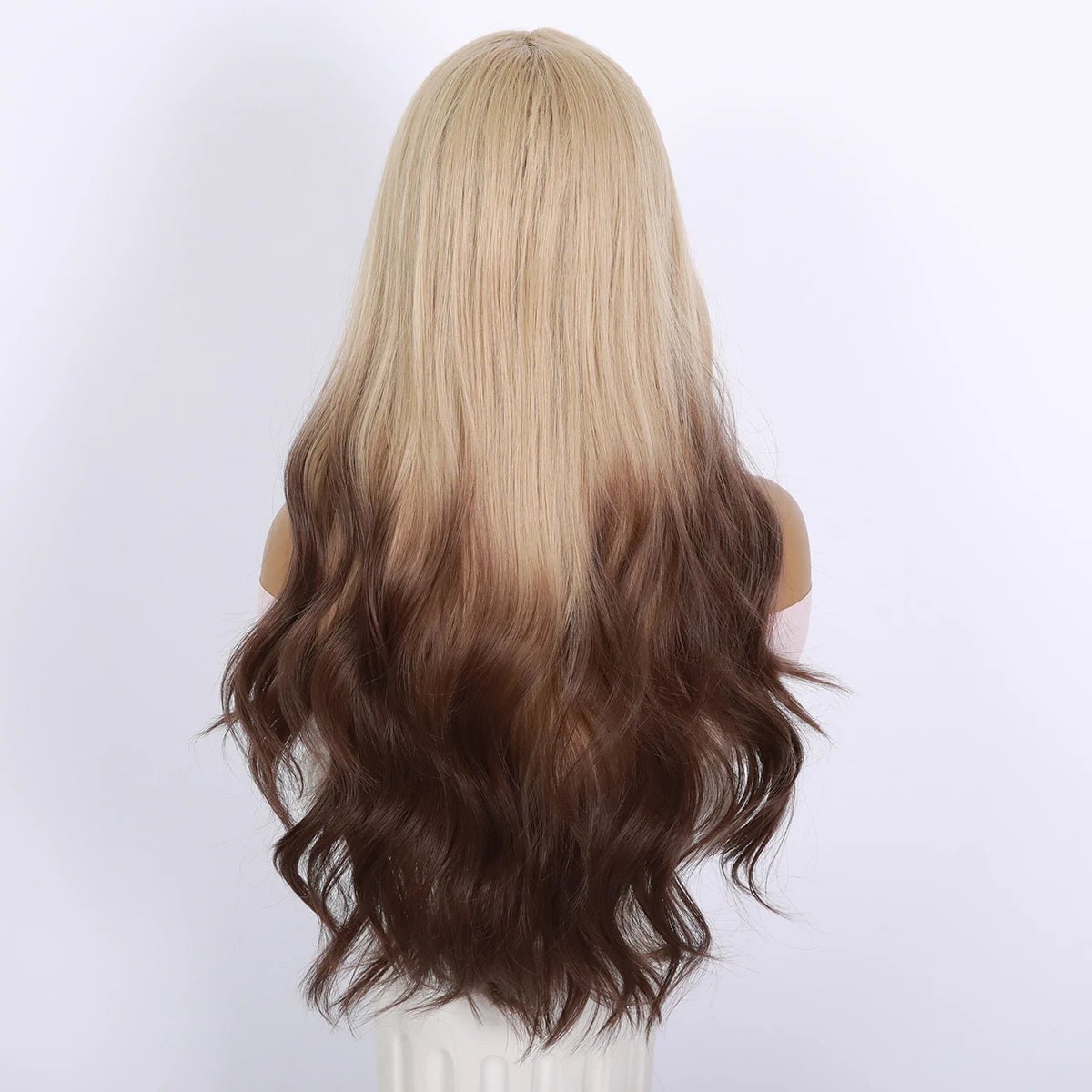 Stylish Ombre Long Wavy Wigs - HairNjoy