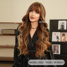 Stylish Synthetic Wig with Bangs - HairNjoy