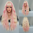 Stylish Synthetic Wig with Bangs - HairNjoy