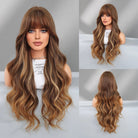 Stylish Synthetic Wig with Bangs - HairNjoy