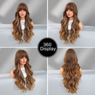 Stylish Synthetic Wig with Bangs - HairNjoy