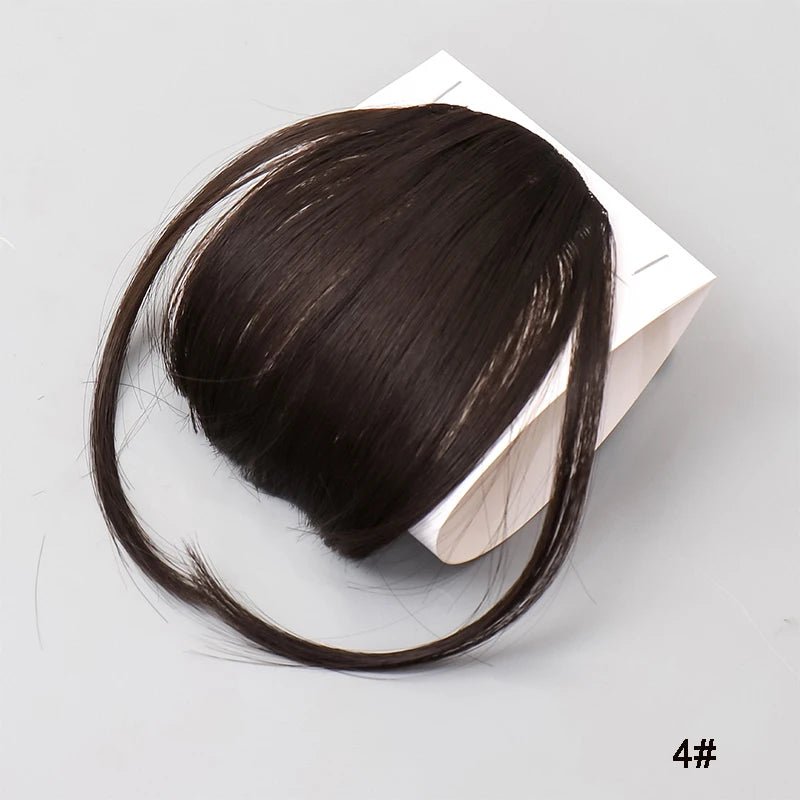 Synthetic Clip - In Blunt Bangs - HairNjoy